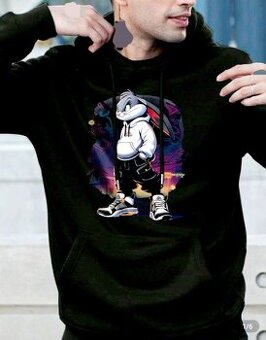 Mikina s kapuci Bugs Buny