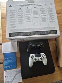 Prodám PS4 Pro 1TB + 2x ovladač duál shock