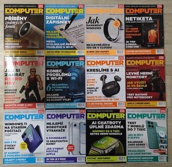 Časopis COMPUTER 2025 - celý ročník s aktuálním číslem