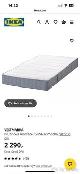 Matrace IKEA Vestmarka