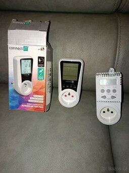 Měřič spotřeby + Tepelně spínaná chytrá zasuvka