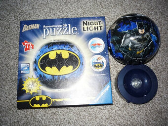 Lampička 3D puzzle 72ks Batman Ravensburger - 1