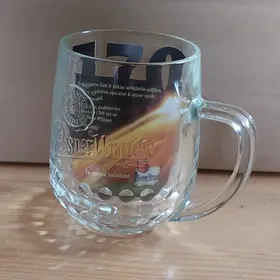 Pilsner Urquell - Výroční půllitr s uchem