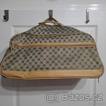 RETRO CESTOVNÍ TAŠKA NA KOLEČKÁCH