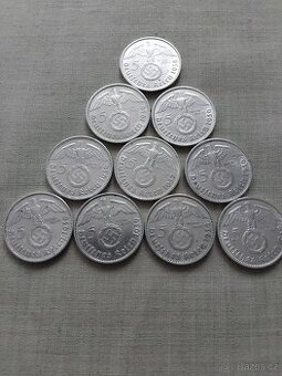 Prodám 10 kusu 5 Marek Nemecko