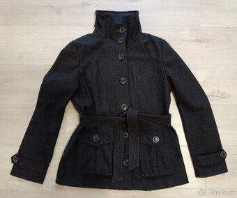 Černý dámský kabátek - M vel.