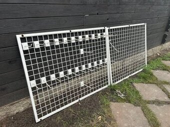 Kovový regál 2 kusy