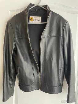 dámská černá kožená bunda vel. 40