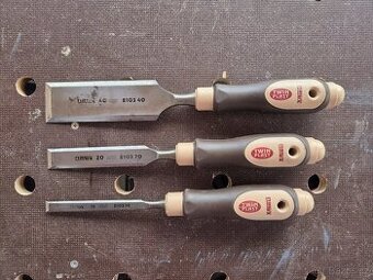 Narex dláta Twinplast – sada 3 kusů (10 / 20 / 40 mm)