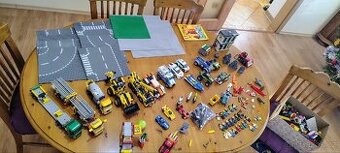 LEGO City – velká sbírka, vozidla, silnice, minifigurky