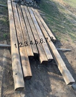 Staré Trámy 8ks nebo po kusech