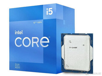 Intel Core i5-12400F s chladičem bez originálního balení