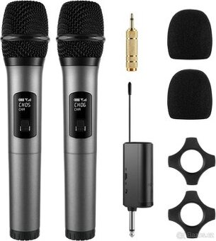 set bezdrátových mikrofonu