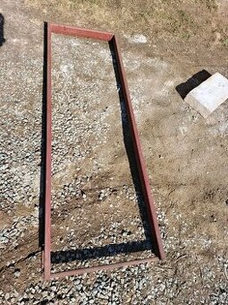 Ocelové zárubně 60cm P