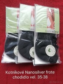 Ponožky Nanosilver černošedé, 35-38, 3páry