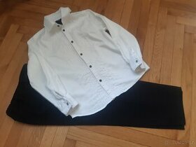 Kalhoty a košile 128