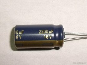 Elektrolytické kondenzátory - 1
