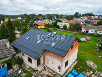 Prodej rodinného domu před dokončením [210m2], obec Dětmarov