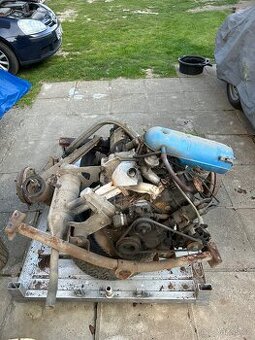 Motor skoda 130, prevodovka sucha 5Q, uhlové nápravy..