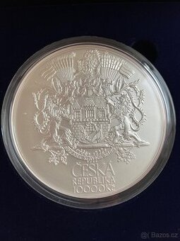 Založení velké Prahy BK 1kg stříbrná mince