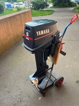 Lodni motor Yamaha 5 (8)hp 2t 2valec, kratka noha