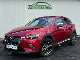 Mazda CX-3 2.0i 110kW AWD tažné, head-up, kůže, Navi, bi-xen