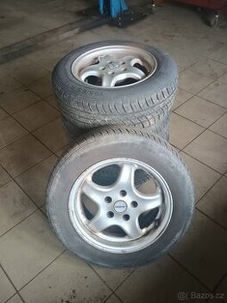 ALU kola R15 5x112 letní pneu