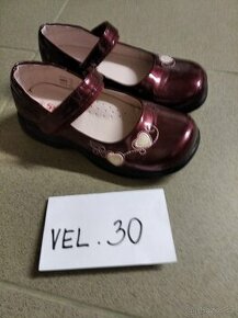 Parádní střevíčky vel. 30