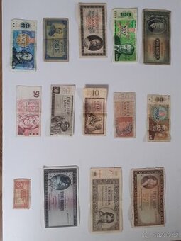 Prodám československé bankovky