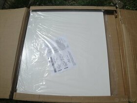 Sprchový kout, litý mramor, vanička 80 x 70cm, nízká - 1