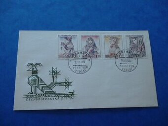 FDC-Lidové kroje II-III