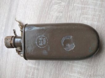 CSR-vojenska hneda polni lahev znacena vyrobcem a rokem 1926 - 1