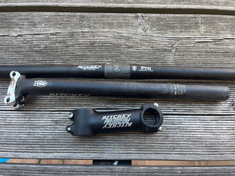 Ritchey Pro set představec, řídítka a sedlovka MTB retro