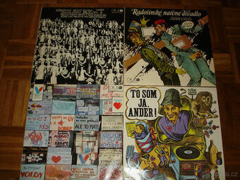 prodám gramodesky mluvené slovo