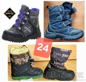 Zimní boty G&G, Reima, 2x Superfit GORETEX vel.24