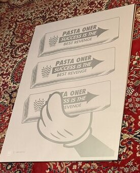 Pasta Oner Success is the best revenge sérigrafie 2022