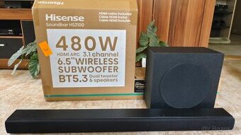 Soundbar 3.1 Hisense 3100 - záruka 23 měsíců ( 11/2027)