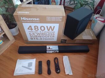 Soundbar 3.1 Hisense 3100 - záruka 23 měsíců ( 11/2027)