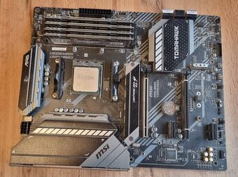 MSI MB Sc AM4 MAG B550 TOMAHAWK, AMD B550, 4xDDR4, VGA, ATX,