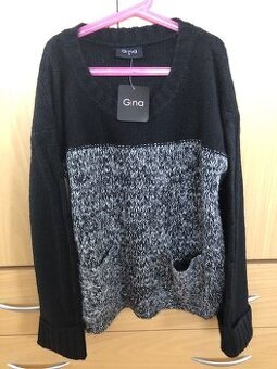 Dámský teplý svetr zn.Gina, vel.38, NOVÝ