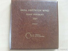 Sada oběžných mincí proof - rok 2021