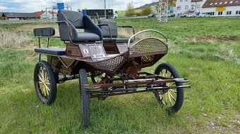 Bryčka kočár vagoneta maraton koňský povoz