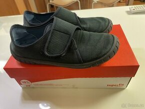 Dětské přezůvky Superfit vel.37 a 38 černé