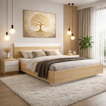 Postel s rosty a matracemi Nová