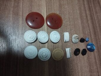 Staré ozdobné, vojenské knofliky, jiné