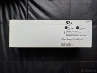 Originální toner HP CF283X černý - nový