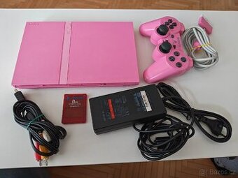Playstation 2 slim Pink