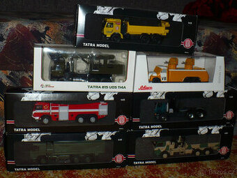 Sběratelské modely náklaďáků TATRA - KADEN, SSM, PC, Schuco