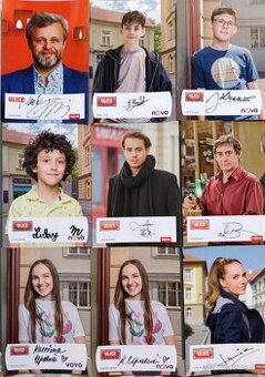 Prodám autogram karty ze seriálu ULICE