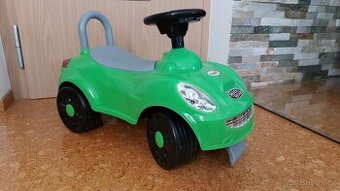 Zelené autíčko - odrážedlo + doprava zdarma